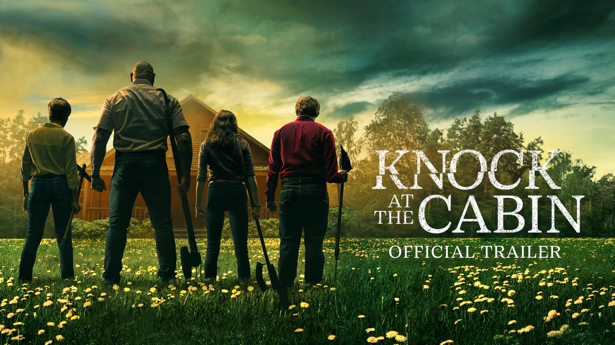 Will you make the choice? #KnockAtTheCabin Like this tweet to Knock to Subscribe for updates from M. Night Shyamalan's newest film until it enters your theater on 2.3.23.