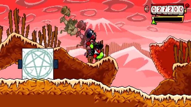 Merry BLASTmas! We know it's been a while since we've shared anything new... so we're giving you the gift of ANTONBLAST for the holidays! 🎁 Here's a surprise sneak peek at a brand new level: Anton's turnin' up the heat in Cinnamon Springs! 🔥 "Hoodoo you think you are?!"