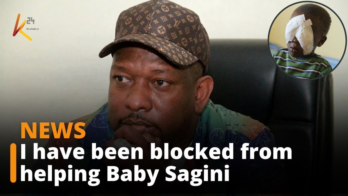 I have been blocked from helping Baby Sagini - Sonko