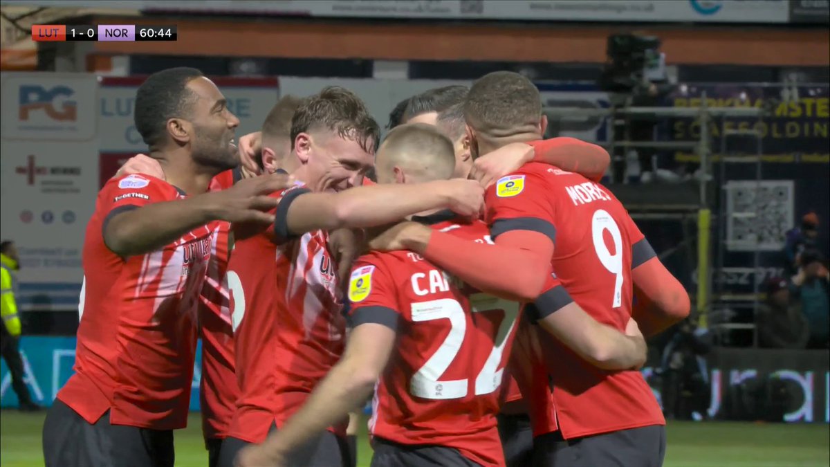 Class, Allan Campbell 👌 🎩 1-0 🟣 (65) #LUTNOR | #COYH