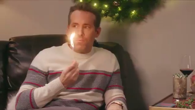 Nothing says Happy Holidays like a limited edition Get The F@*! Out Of My House-scented candle. Ryan Reynolds #FallonFlashback