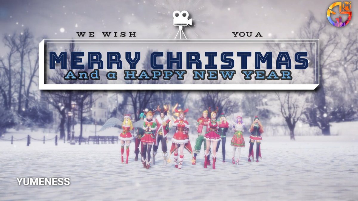 Merry Christmas And a Happy New Year🔥 #MLBB #Mobilelegends #MGL