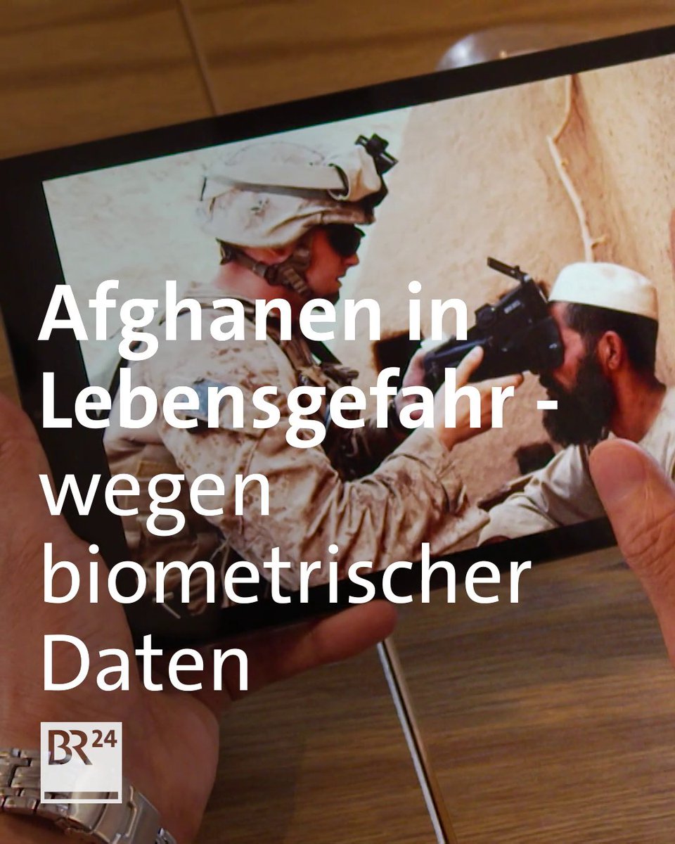 Von westlichen Truppen zurückgelassene #Biometrie-Geräte gefährden offenbar Menschen in #Afghanistan, wie technische Analysen belegen. Nach BR-Recherchen sind die Geräte ungesichert und können Daten von tausenden Personen enthalten.