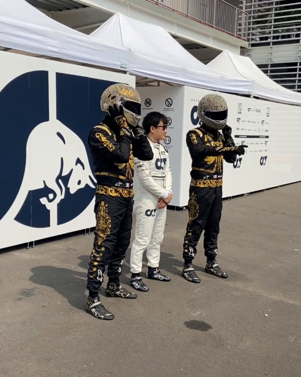 when 角田裕毅/Yuki Tsunoda recognized PIERRE GASLY 🇫🇷 just by smell 😂