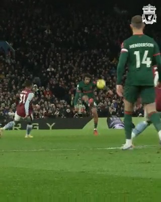 This angle of Trent's pass >>>>> (via Liverpool FC)