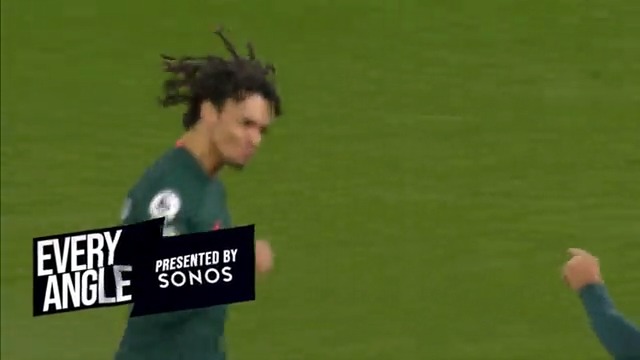 Timed to perfection 👌 Sit back, relax, and enjoy every angle of Trent’s defence-splitting pass in the build-up to yesterday’s opener 😮‍💨 Presented by Sonos 🎥
