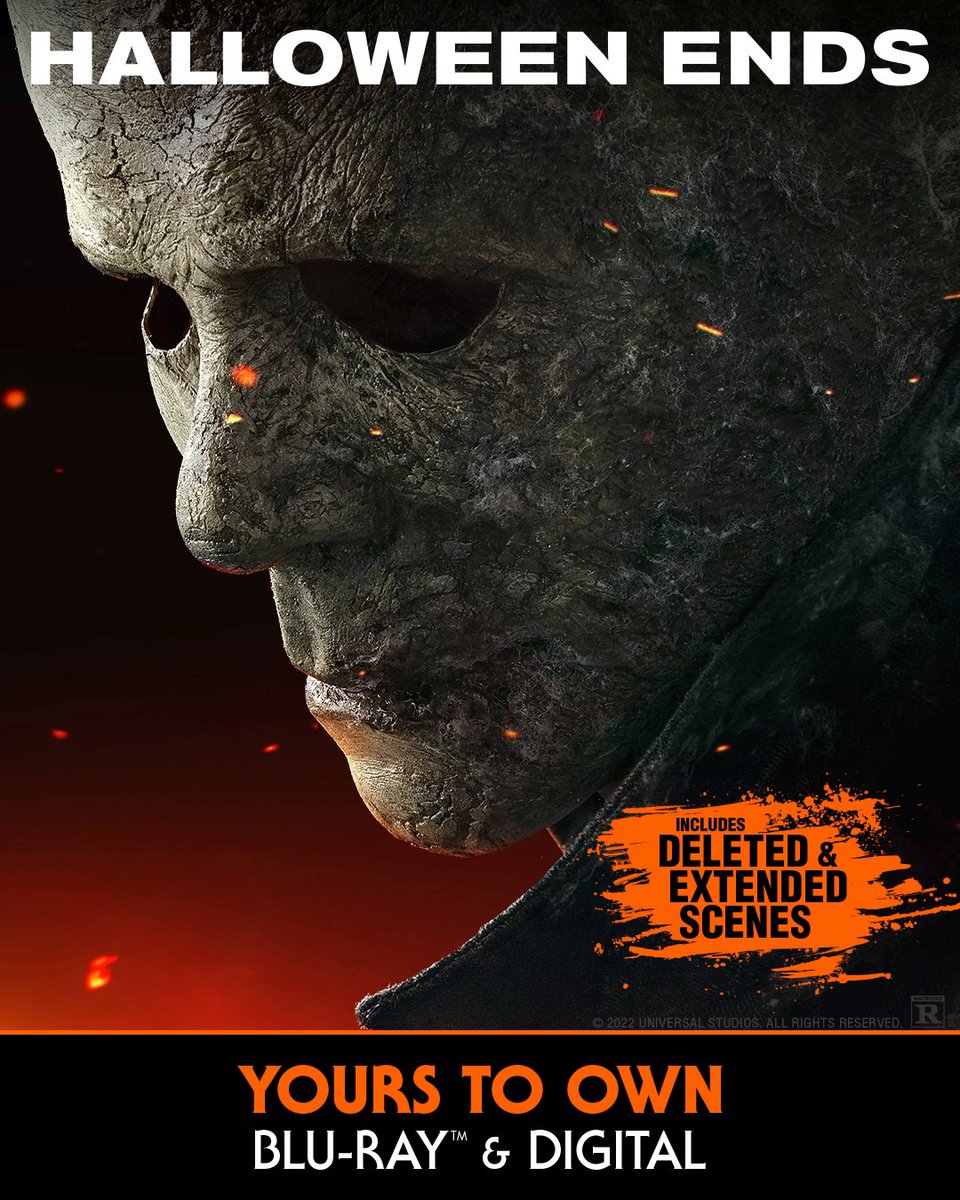 Get #HalloweenEnds with Exclusive Bonus Features today on 4K UHD, Blu-ray or DVD and complete your collection