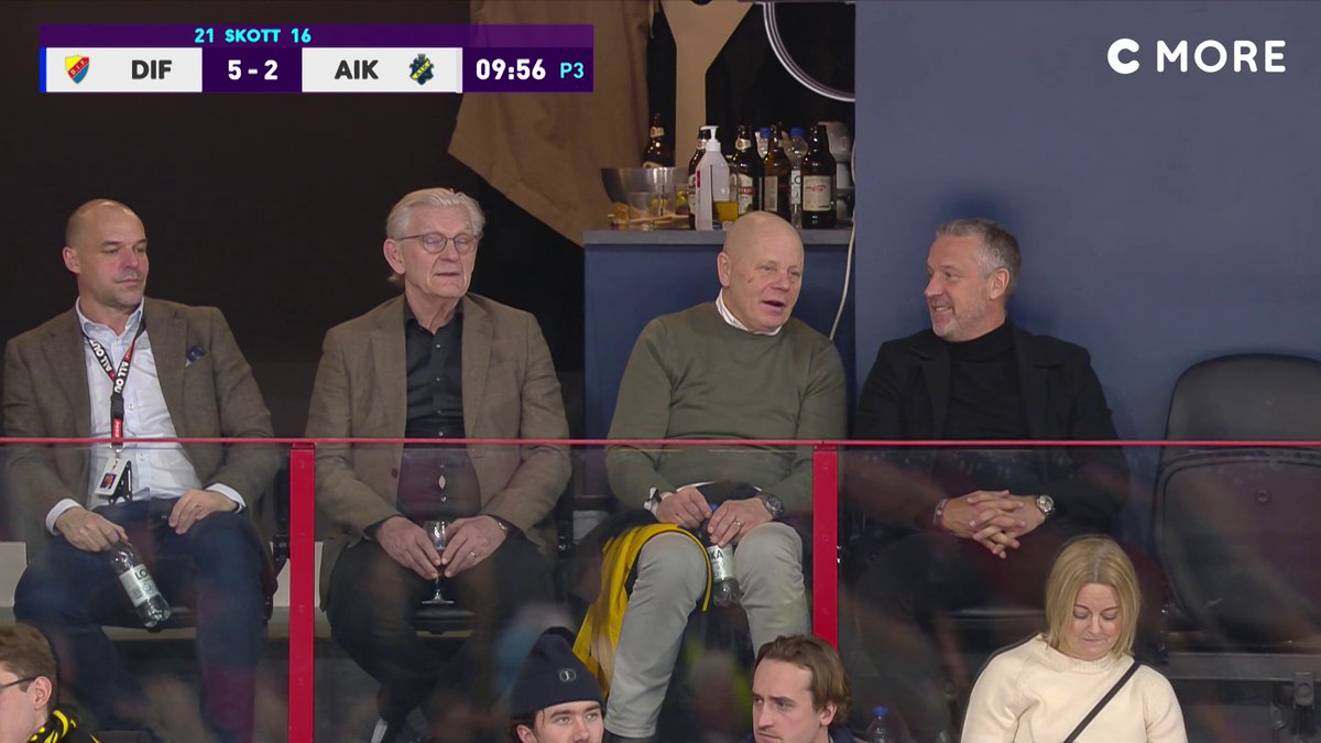 Många Djurgårdsprofiler på plats i Avicii Arena 📸