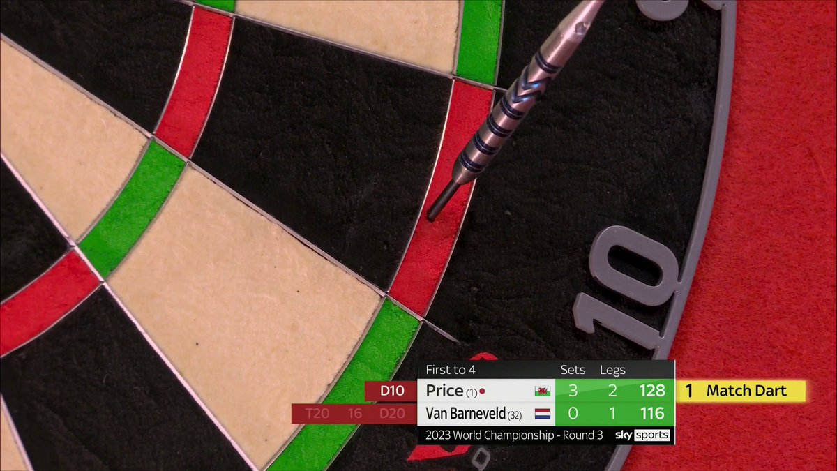 Gerwyn Price seals it with a sensational 128 finish 💥 The World Number one marches on 💪