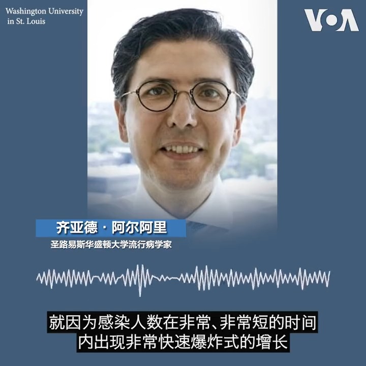 中国新冠病例大规模爆发，是否会催生更新、更危险的新毒株？美国圣路易斯华盛顿大学流行病学家齐亚德·阿尔阿里告诉美国之音，中国感染率的急剧上升确实让新变异毒株的可能性急剧上升。详细内容：