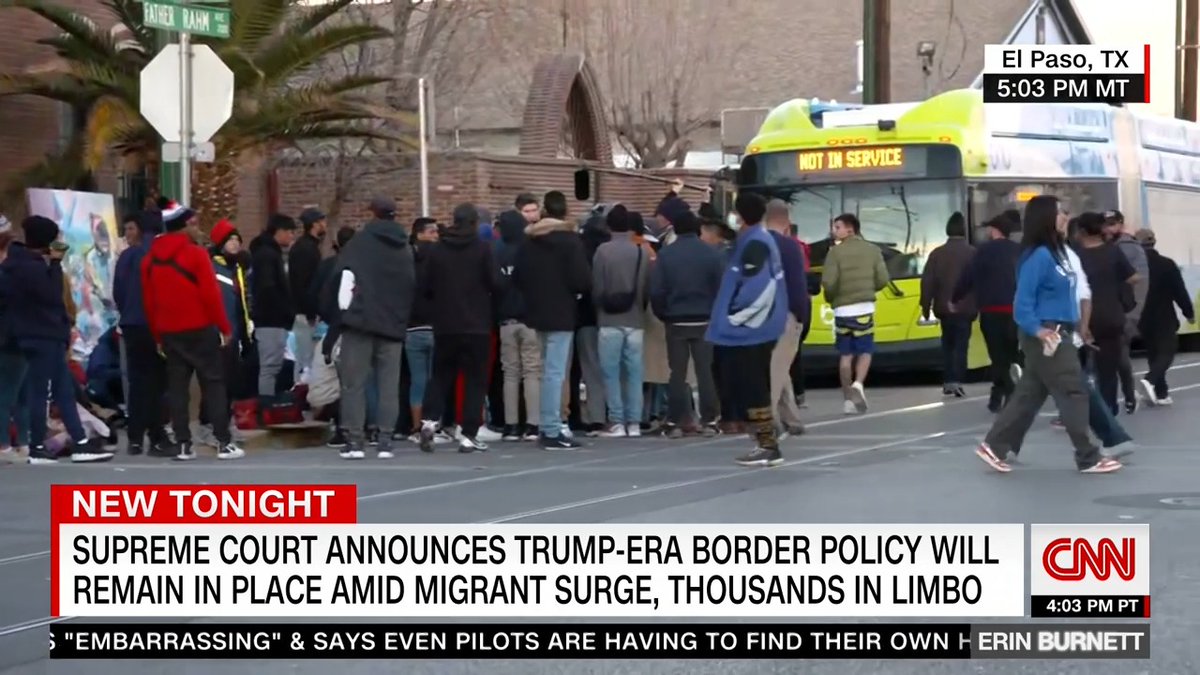 The Supreme Court announced that Title 42, the Trump-era immigration policy, will remain in place as legal challenges play out. CNN's Leyla Santiago in El Paso and CNN's Priscilla Alvarez in Washington D.C. break down the impacts of the ruling. Watch here: