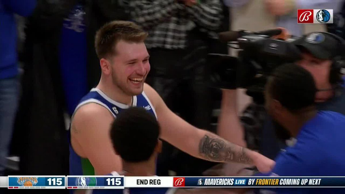 LUKA MAGIC FORCES OT 🤯 HE ALREADY HAS A 50-POINT TRIPLE-DOUBLE!