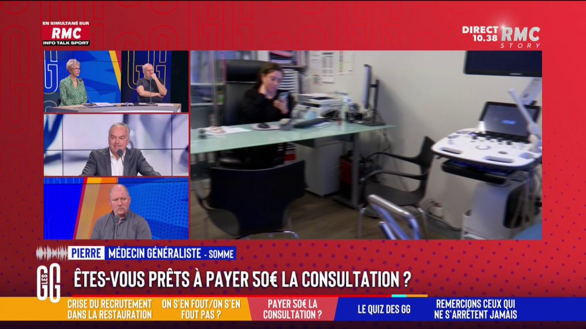 🩺Prêts à payer 50€ la #consultation chez le #médecin ? 📞Pierre, médecin généraliste : "Pourquoi, ma consultation, mes 10 ans d'études auraient moins de valeur que celles d'un anglais ou d'un allemand ?!" #GGRMC