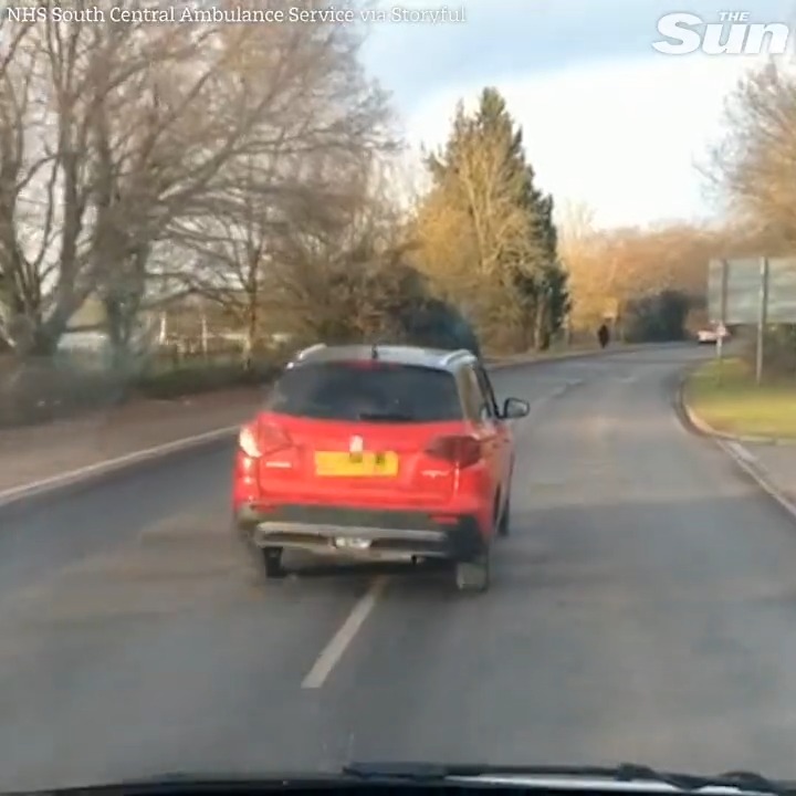 This driver was sentenced after “intentionally” slowing down an ambulance responding to a medical emergency