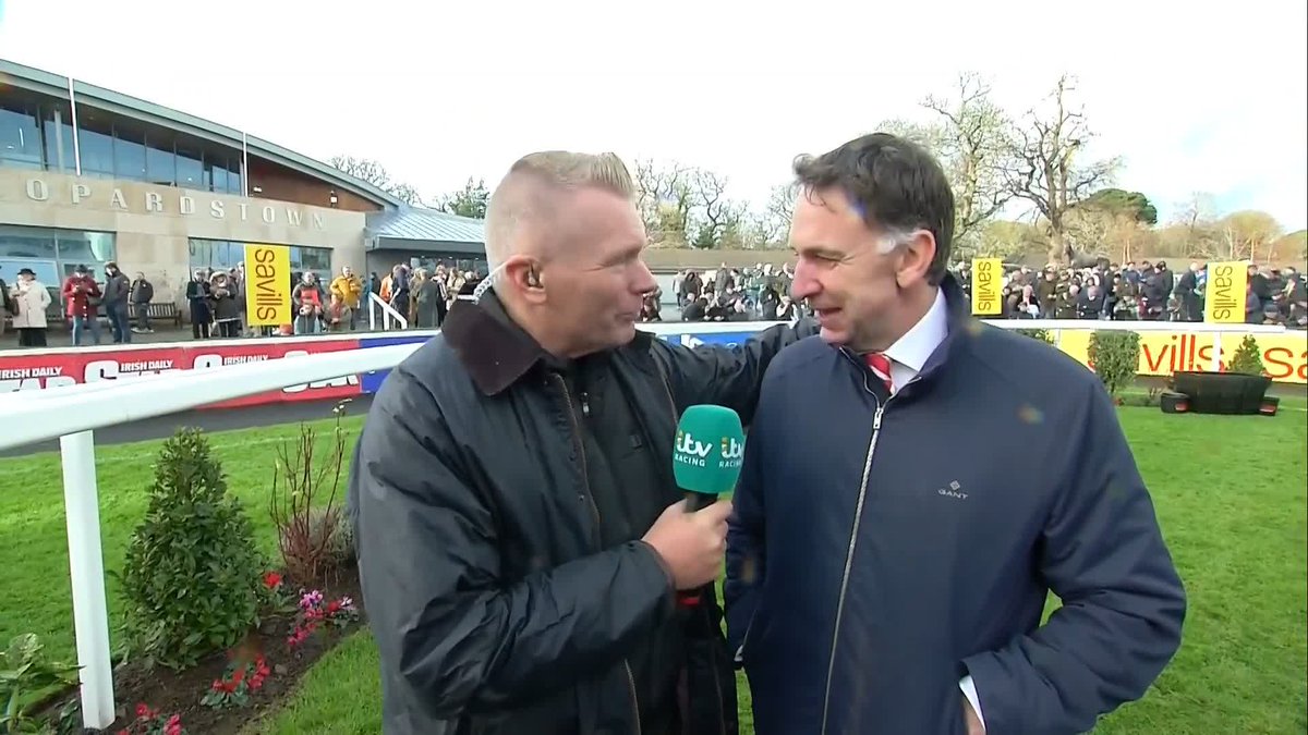 🌈 "It's amazing to see the rainbow, we always feel that's a sign Jack's here with us" An emotional day for Henry de Bromhead #ITVRacing