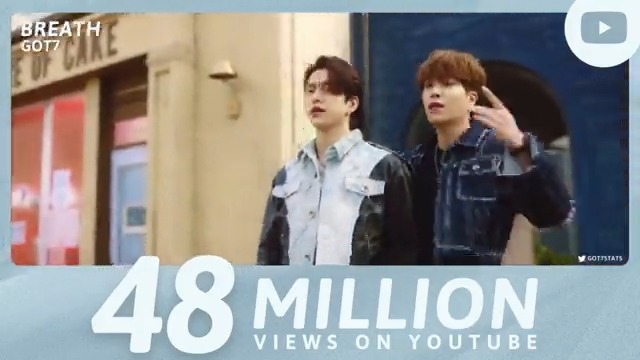 GOT7’s “Breath” M/V has now surpassed 48 million views on YouTube. — GOT7 (갓세븐) #GOT7 #갓세븐 #GOT7_Breath #갓세븐_넌날숨쉬게해