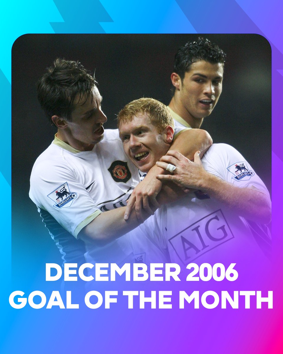 Hace 16 años, la Premier League tuvo que hacer la votación al gol del mes de diciembre más difícil de la historia Vaya colección 🥵