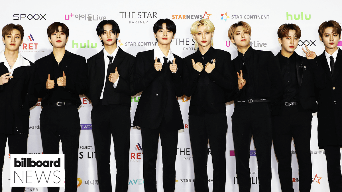 K.S. Chithra's "Soul of Varisu" reaches No. 1 on the #HotTrendingSongs Powered by Twitter chart, while Stray Kids claims 6 spots in the top 10. #BillboardNews