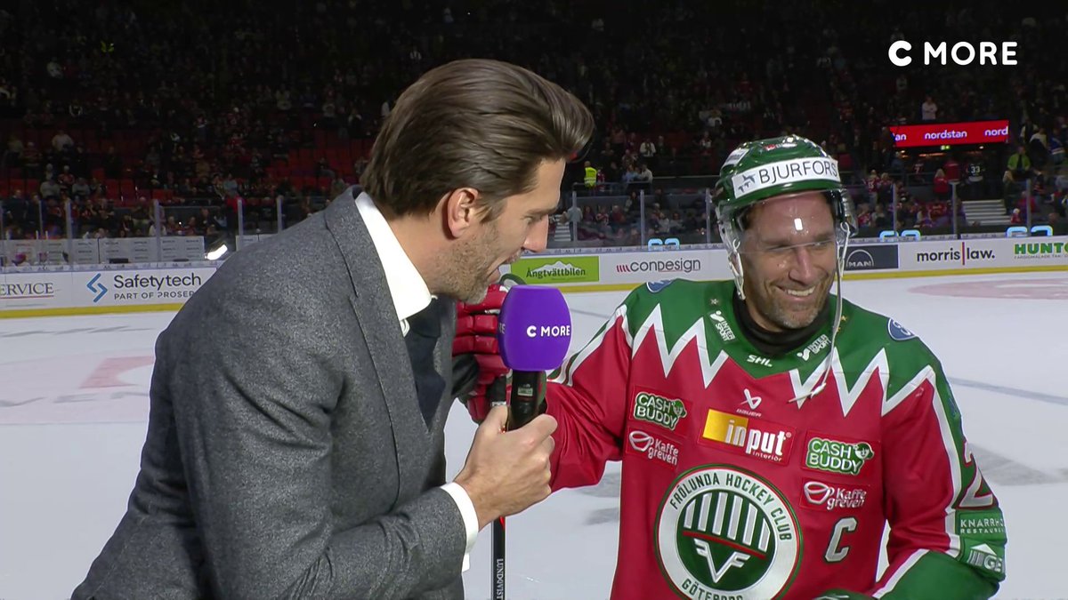 Joel Lundqvist intervjuas av brorsan Henrik👏😂