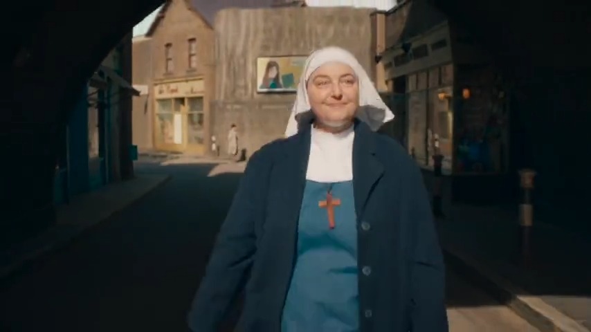 A #CallTheMidwife Series 12 behind-scenes video exclusive: Welcome Sister Veronica! ❤️❤️❤️ There's a brand new nun at Nonnatus House... but no shire horses were injured in the making of this video ;-) 🐴 Call the Midwife Series 12. Begins 8pm New Year's Day on BBC One