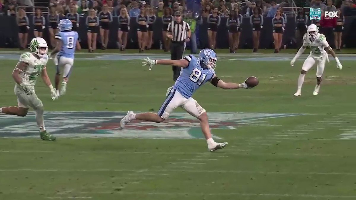John Copenhaver with arguably the most impressive 5-yard catch of the season ✋