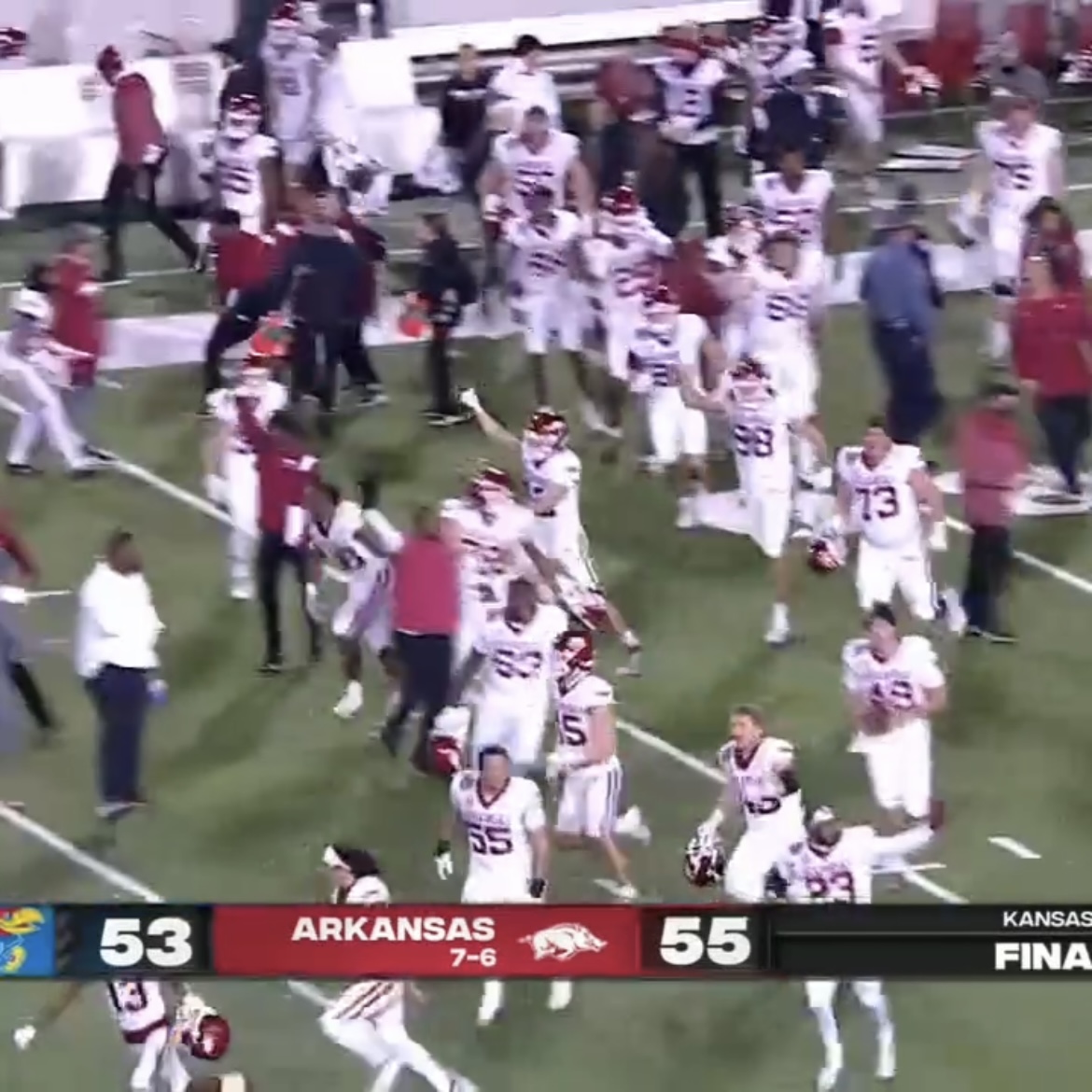 The trophy ➡️ The moment Arkansas Football 🐗 x AutoZone Liberty Bowl
