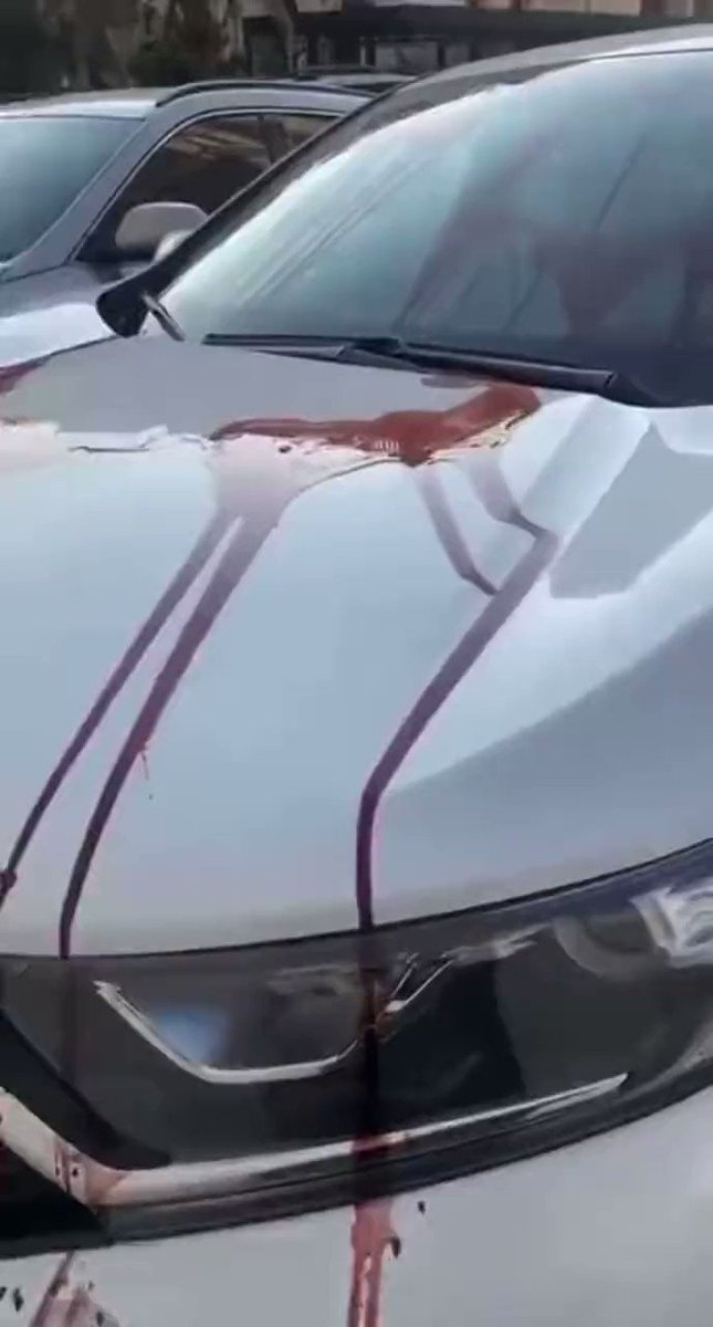 صاحب منزل يسكب ڤيمتو على سيارة جارته بعد ما أوقفت سيارته أمام بيته!