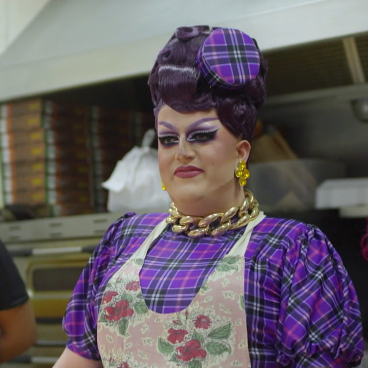You'll never guess who we spotted down the takeaway Catch more from Lawrence Chaney on BBC iPlayer