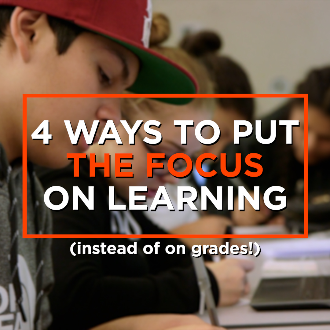 One of our top videos of the year highlights 4 strategies that shift the focus from “What grade did I get?” to “What did I learn?” #BestofEdutopia2022