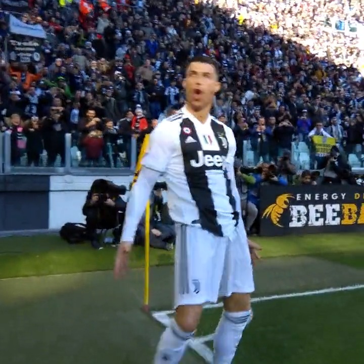 #UnDíaComoHoy en 2018, Cristiano Ronaldo nos hacía dos 🎁 de fin de año ⚽️⚽️ 🥳