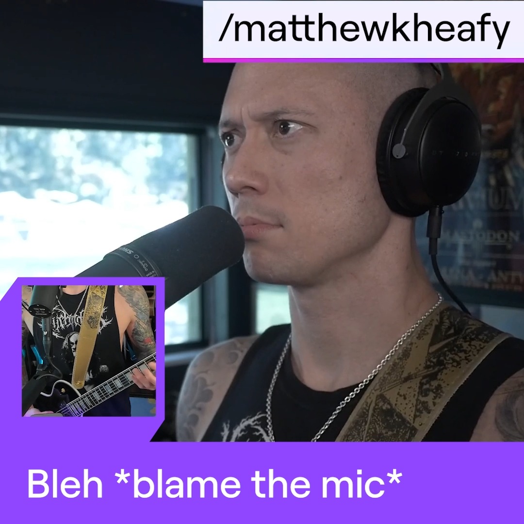 Our final Twitch Ambassador of 2022 is not just a streamer. He's heavy metal royalty. Throw some kiichiLoved in chat for Matthew kiichichaos Heafy.