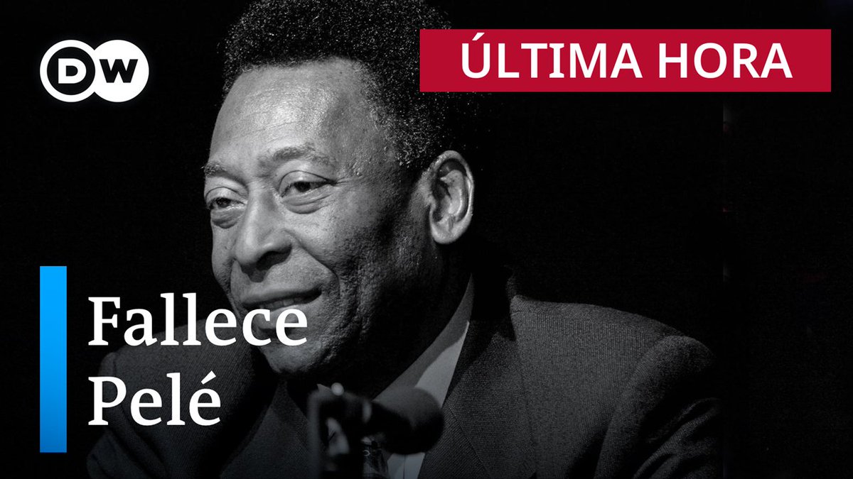 La leyenda del fútbol murió a los 82 años Edson Arantes du Nascimento falleció en un hospital de Sao Paulo, donde era tratado por cáncer. #Pelé fue triple campeón del mundo con la selección de #fútbol de #Brasil. En total marcó 1.283 goles. /cq