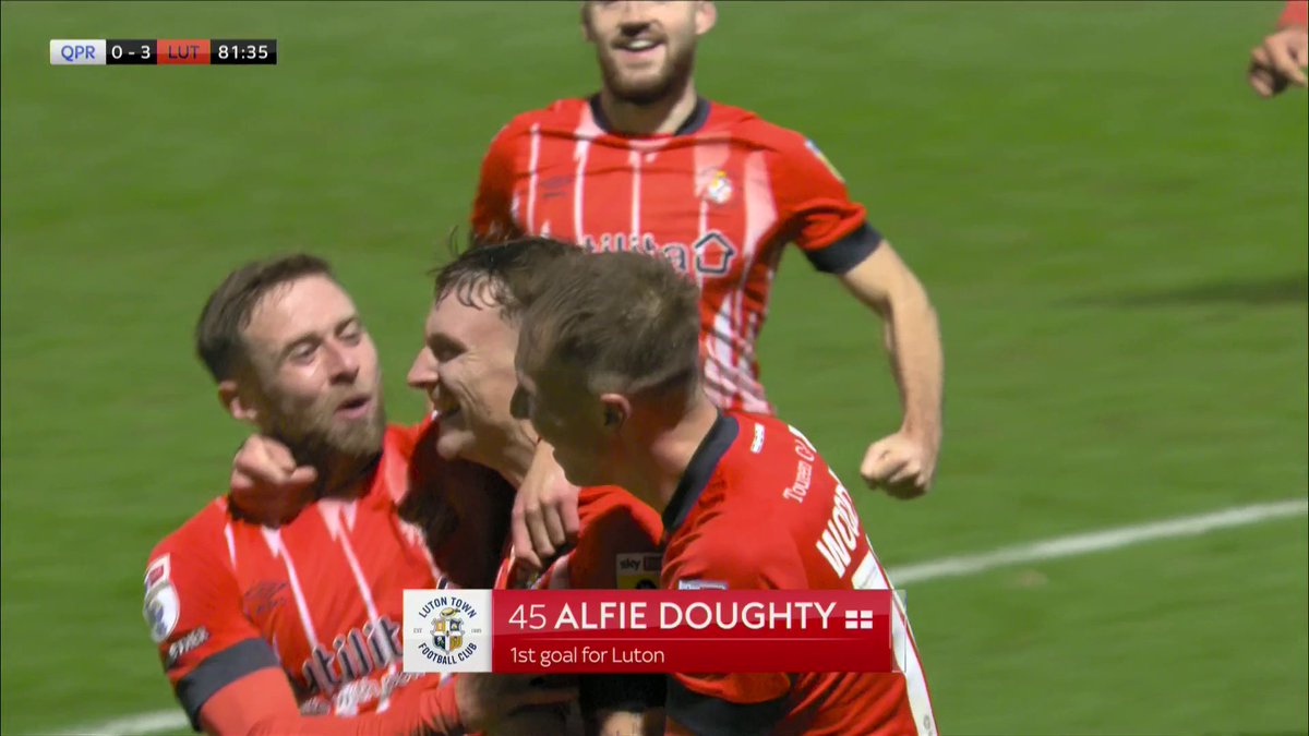 Goal of the season contender? ⚽ Alfie Doughty scores a SCREAMER for Luton against QPR 🥵