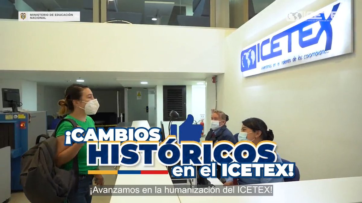 🎥 Así avanza la transformación del ICETEX hacia una entidad más humana. ¡Seguimos acompañando los proyectos de vida de los colombianos! #ICETEXmásHumano.