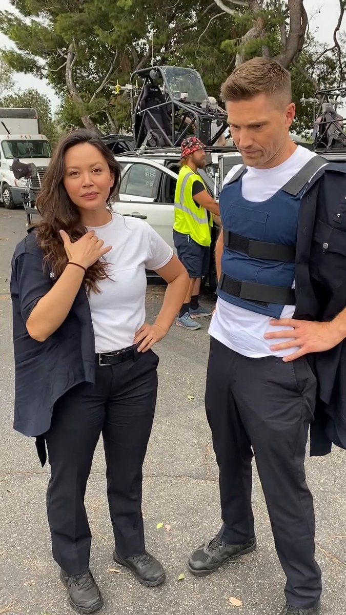 It's not just you, we're also seeing double the #Chenford! 😂 #TheRookie