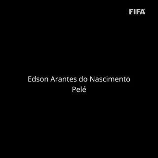 Pelé, the only man to win the #FIFAWorldCup three times. A legend of our game. Rest in peace, the Eternal King.