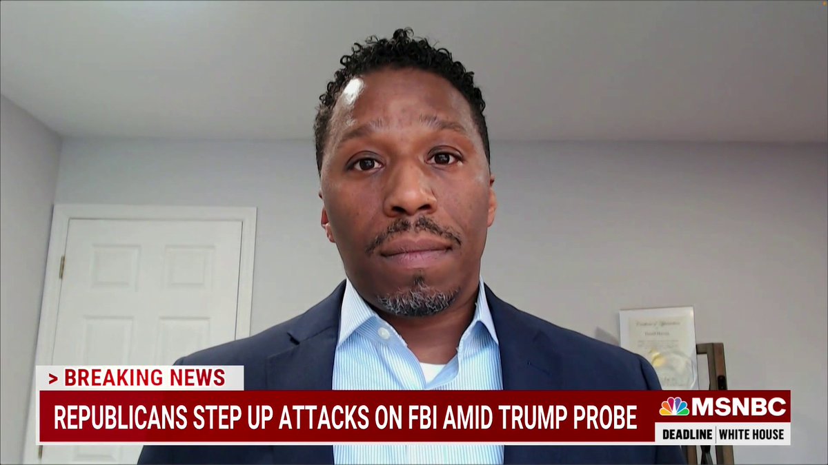 "We don't know what domestic terrorism looks like when it comes to charging individuals. It's really easy to do so when it comes to foreign terrorist organizations... but when it comes to holding up the mirror... it's quite difficult" - Dr. Donell Harvin w/ Nicolle Wallace
