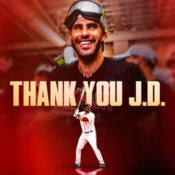 Thanks for the hits, the dingers, and the championship.