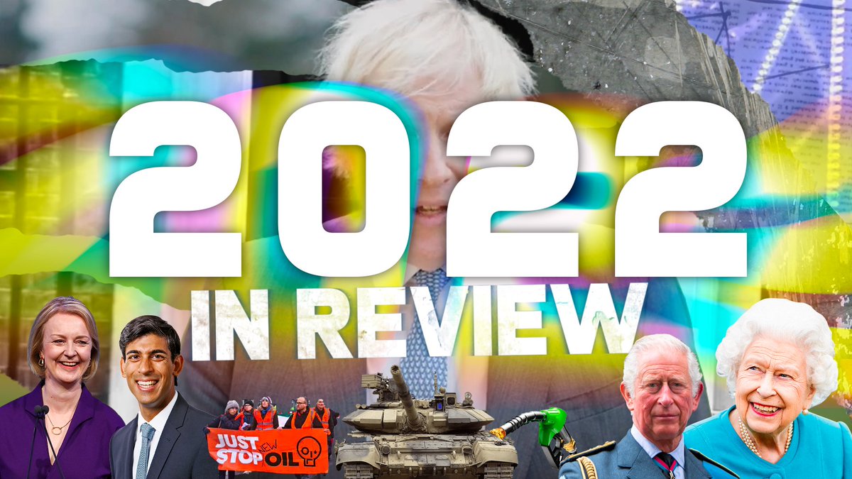 2022 - A Year In Review The year of political mayhem, war, spiralling inflation and a new monarch 🇬🇧💥📈🤴🏻