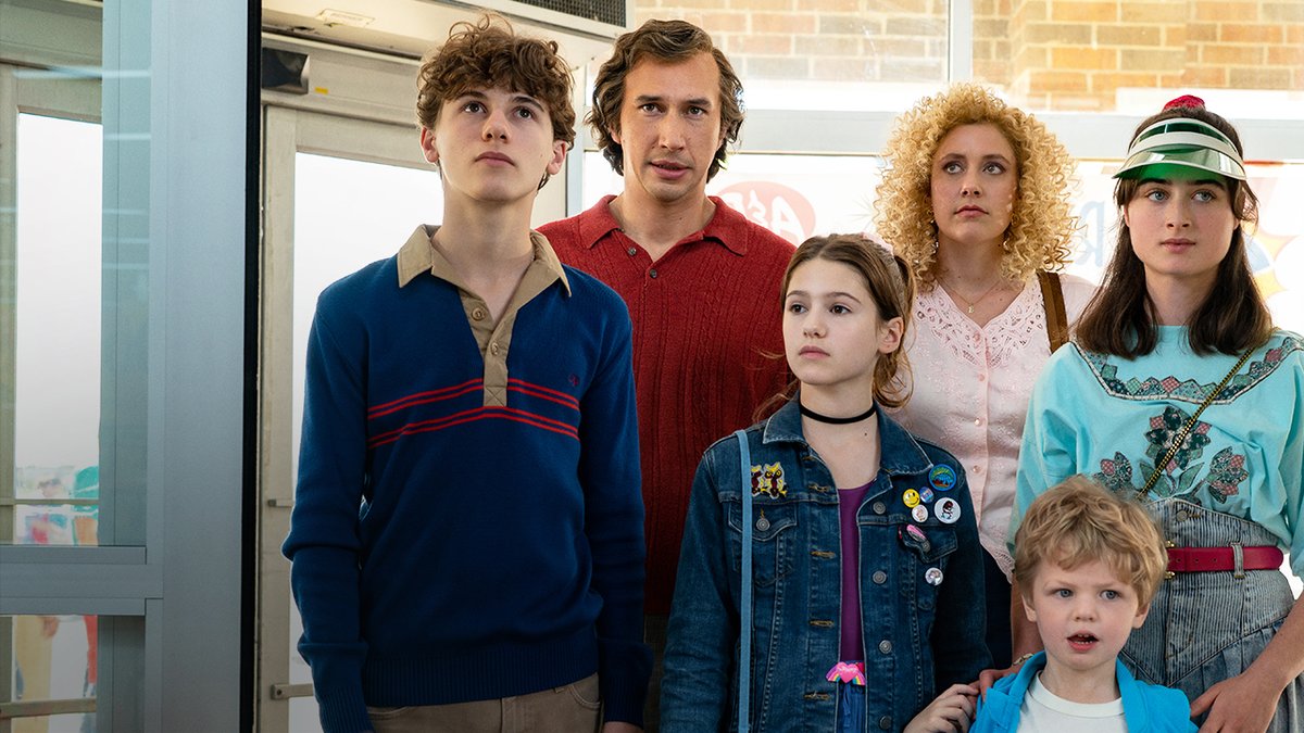 The supermarket recharges us spiritually. A Noah Baumbach Picture, White Noise is now on Netflix. Starring Adam Driver, Greta Gerwig, and Don Cheadle — featuring the original song “new body rhumba” by LCD Soundsystem.