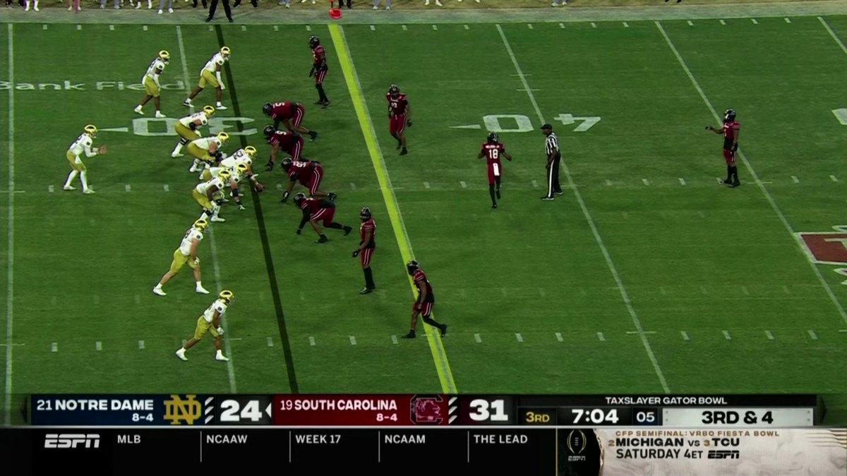 "I'll take that" - probably Nick Barrett 📺 ESPN
