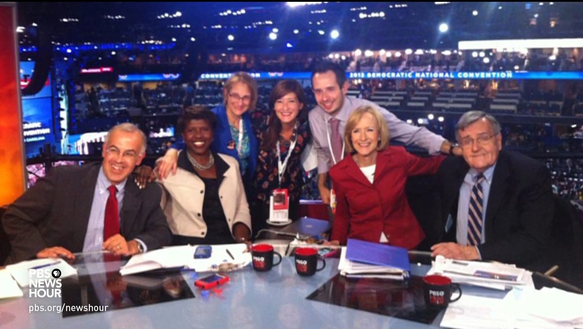 In honor of Judy Woodruff’s last night in the show’s anchor chair, the team here at the PBS NewsHour wanted to say thank you for her years of thoughtful leadership with the program.