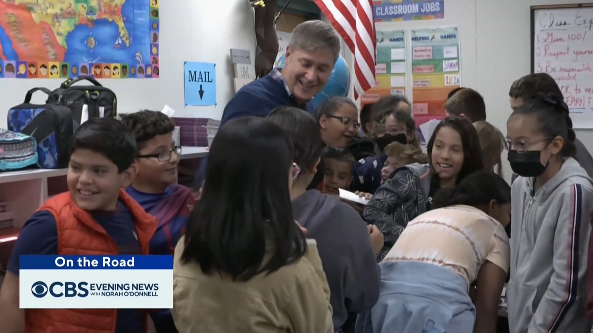 We send our kids to school in hopes they receive a good education and in this week's On The Road, Steve Hartman shows us that lessons in kindness are always worth studying.