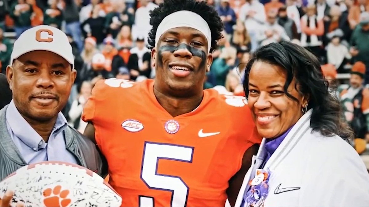 K.J. Henry’s father needed a kidney transplant. The Clemson family helped KJ Henry raise over $100,000 through NIL to save his dad 🧡
