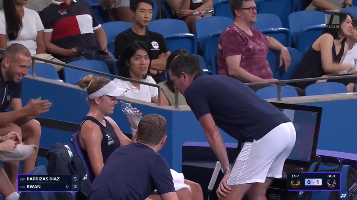 Stellar coaching from 🇬🇧 captain Tim Henman and very cool insight 👏 #UnitedCup