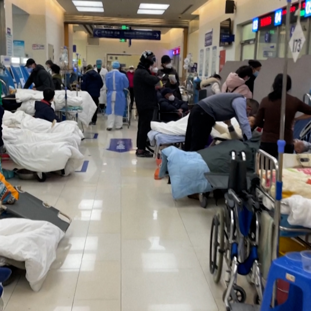 As many as 9,000 people are dying from COVID every day in China, according to estimates.