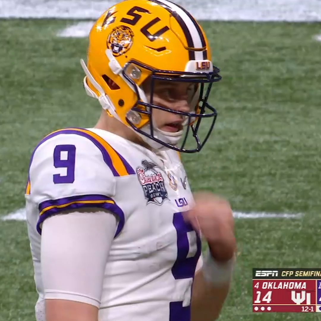 I’m honor of the CFP starting today here’s JJ and the rest of the boys raw dogging Oklahoma