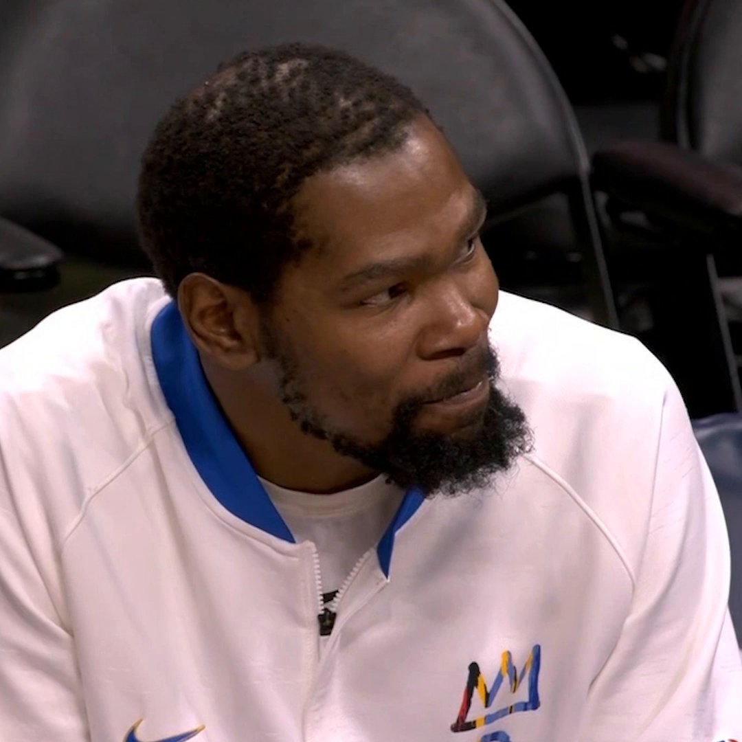 What a moment between KD and this young fan 🙌