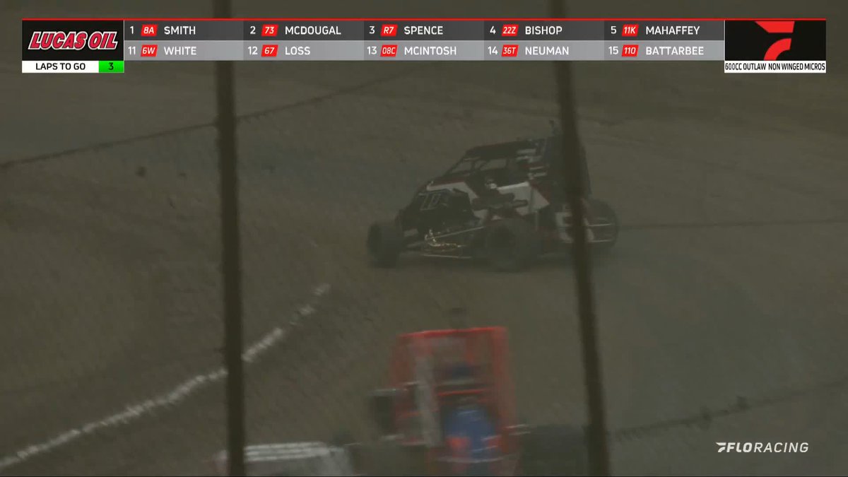 🏁 At last, Tj Smith rounds off the Tulsa oval to win the Outlaw Non-Wing A-Main for a Driller! 📺 👉 Tulsa Shootout presented by Lucas Oil Products