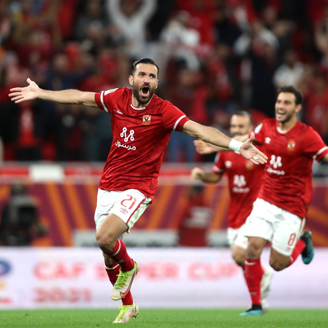 نسر الأهلي! 🦅 عام سعيد للنجم التونسي علي معلول. 🥳 #TotalEnergiesCAFCL | ‏النادي الأهلي
